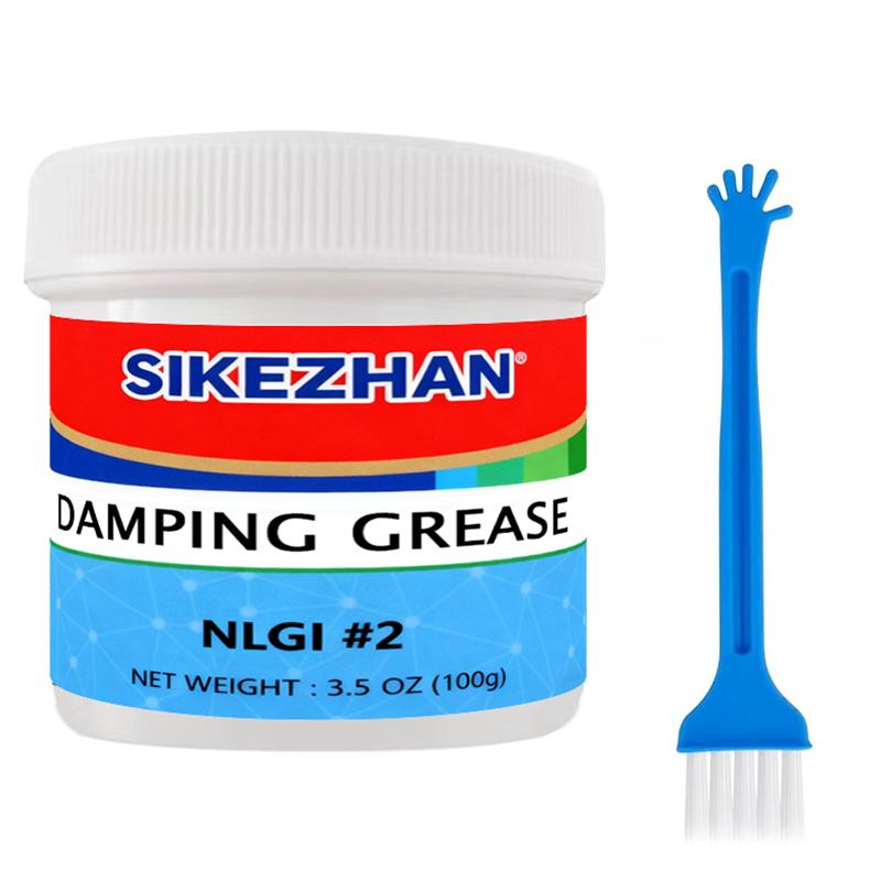 100g Damping Grease NLGI #2 Synthetic Lubricant for Gear Silencing and Smooth Rotation SIKEZHAN Noise Reduction Oil