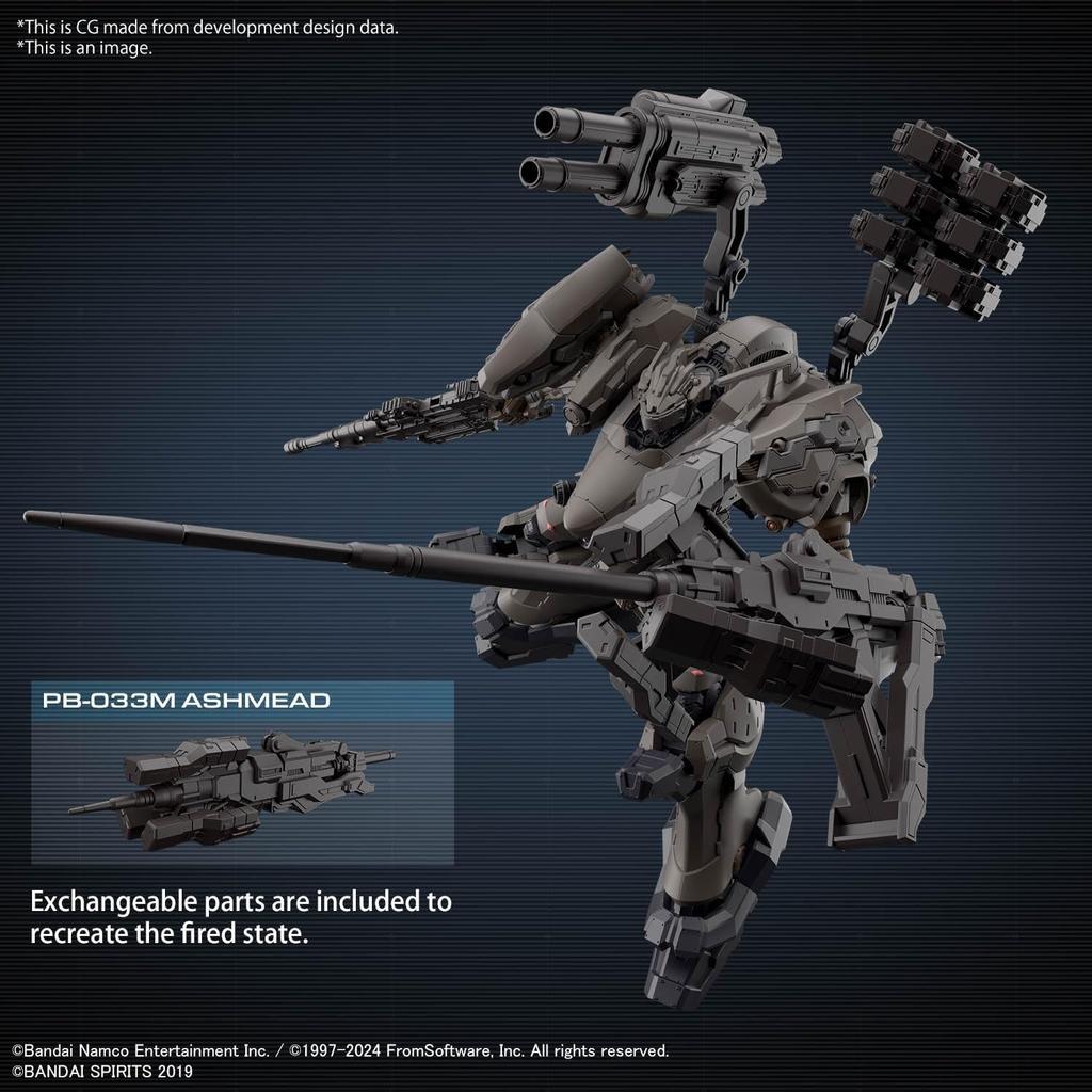 30MM ARMORED CORE VI FIRES OF RUBICON RaD ORBITER Nightfall Plastic Model Kit CC-2000 Pre-colored