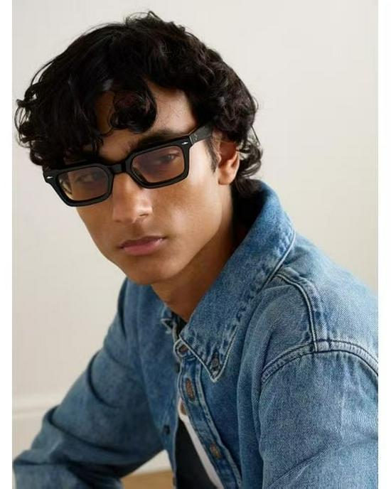 CASABLANCA Unisex Photochromic Handmade Acetate Sunglasses - Fashionable for Vacation, Party, or Casual Wear.