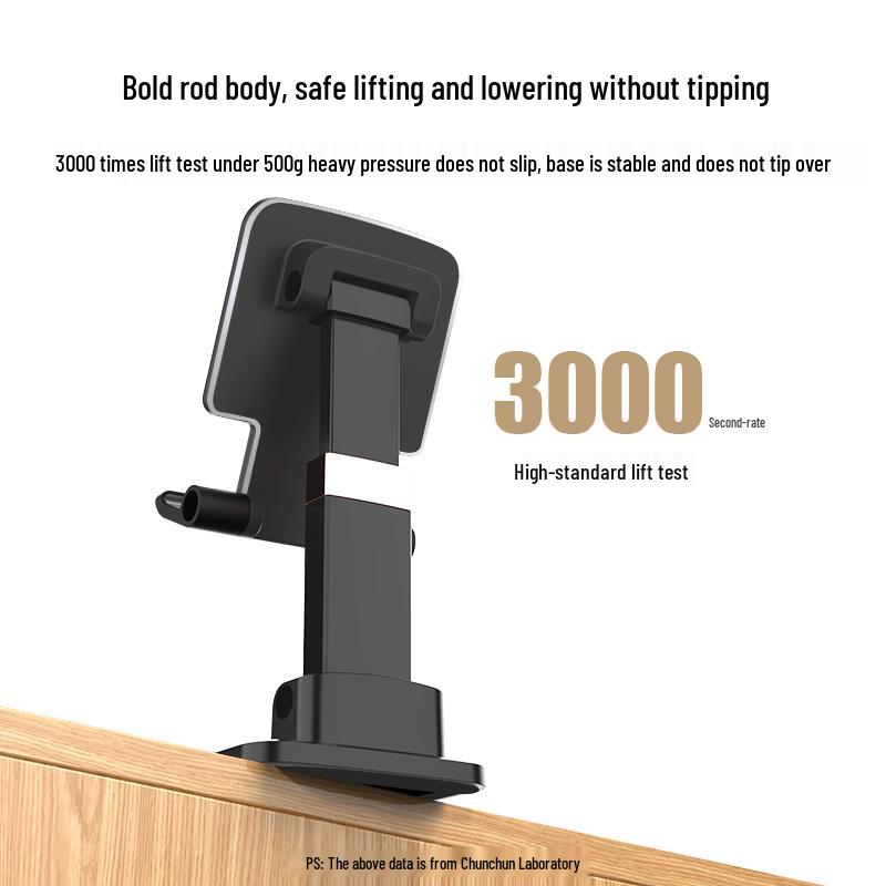 Adjustable Folding Mobile Phone Holder for Hands-Free Viewing