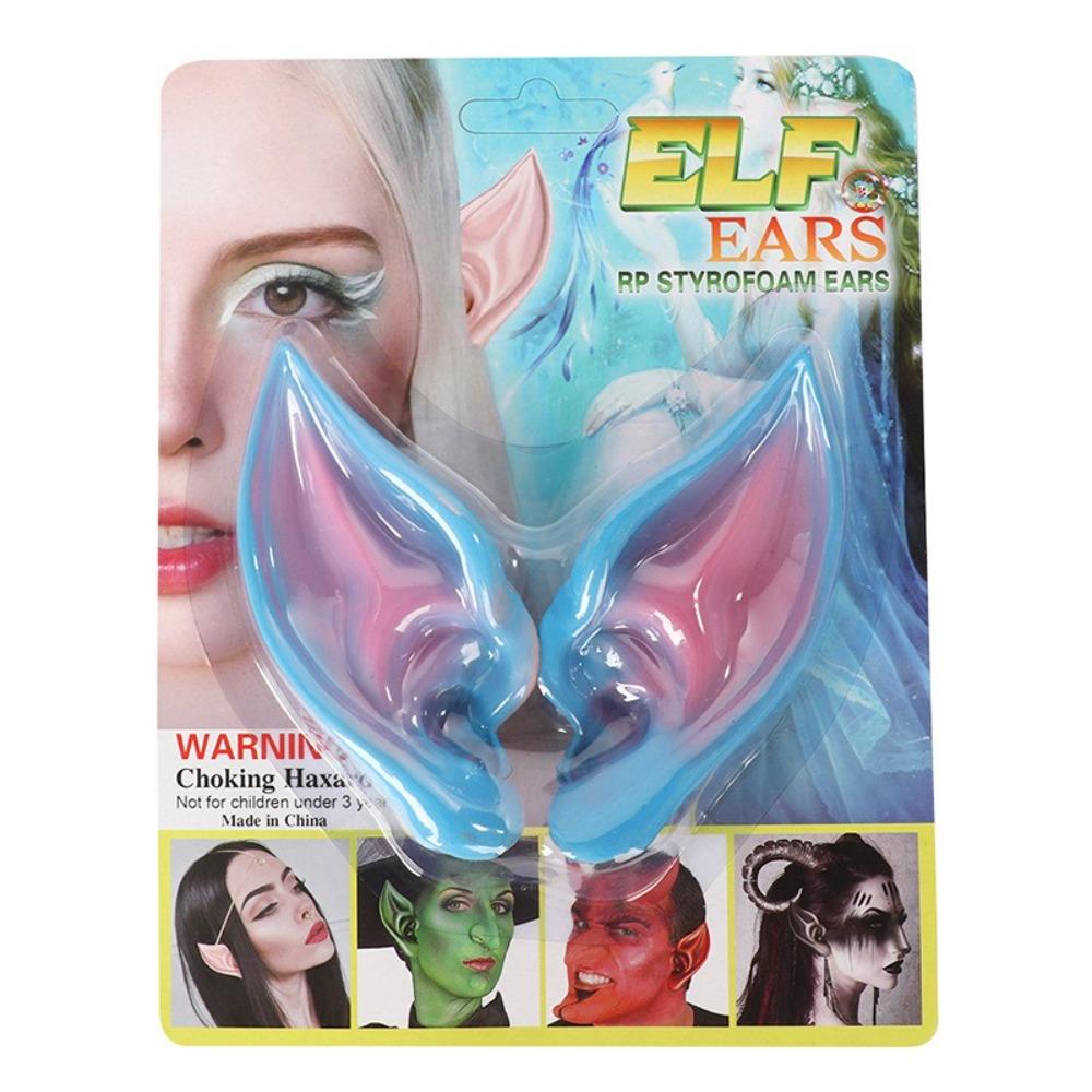 Soft Elastic Latex Elf Ears Eco-friendly Fake Ears Creative Fairy Ears Halloween Party