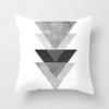 Black White Nordic Geometry Pillow Case Home Decor Decorative Polyester Cushion Cover for Bedroom Pillow Cover Hogar Funda Cojin
