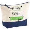 Makeup Bag - PLANETEE - Best Cyclist of All Time - Large Size - Cotton - HD Printing