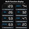 AD OBD/GPS HUD C500 T900 Head Up Display Mirror Projector On Board Computer Alarm Cartronics Accessories Speedometer d