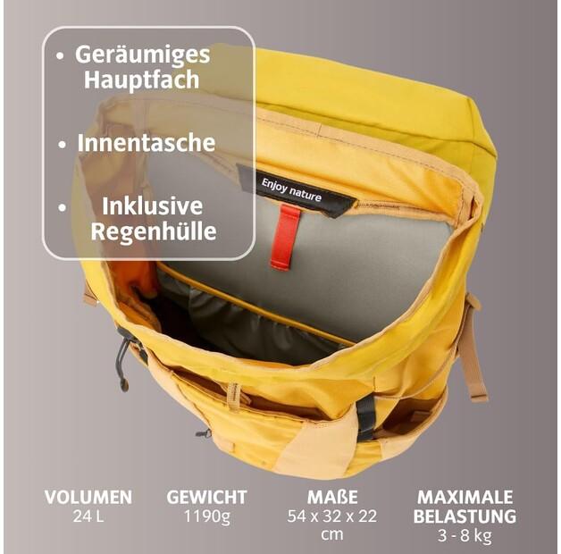 Рюкзак Vaude Brenta 24 burnt yellow (47362-317)