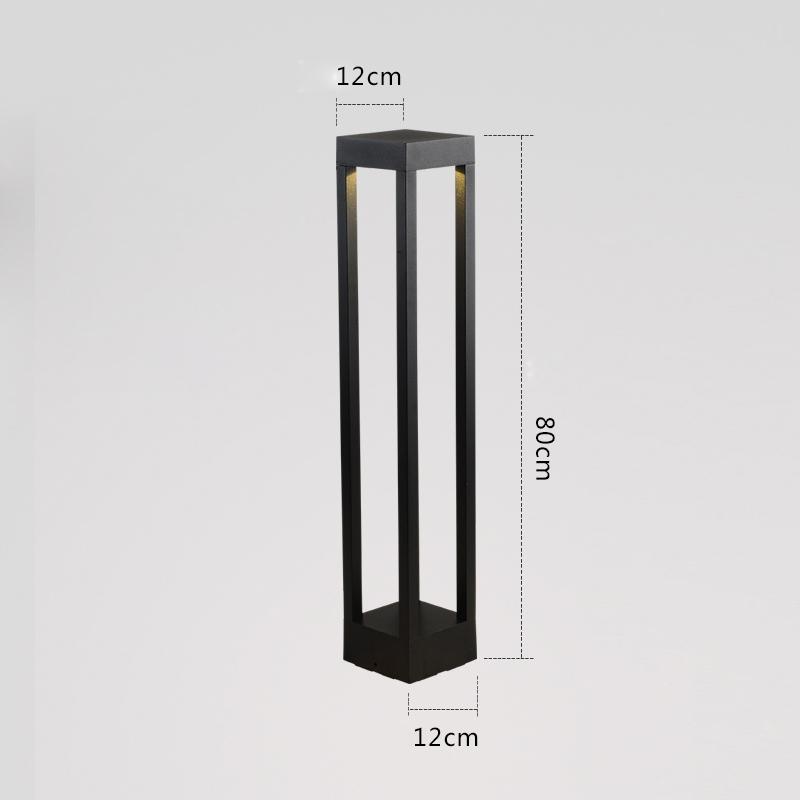 Outdoor Lawn Lamp Modern Lawn Light 110V Aluminum Porch Garden Waterproof Courtyard Lawn Landscape Light Exterior IP54 Lawn Lamp