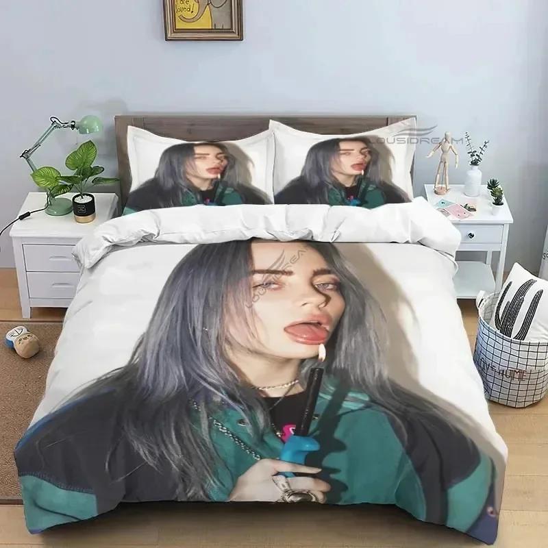 Beliebtes Star B-E Sänger Bettwäsche Set Bettbezug Bettgarnitur Steppdeckenbezug Kissenbezug Daunendecke King Queen Größe Jungen Erwachsenen Bettwäsche Set
