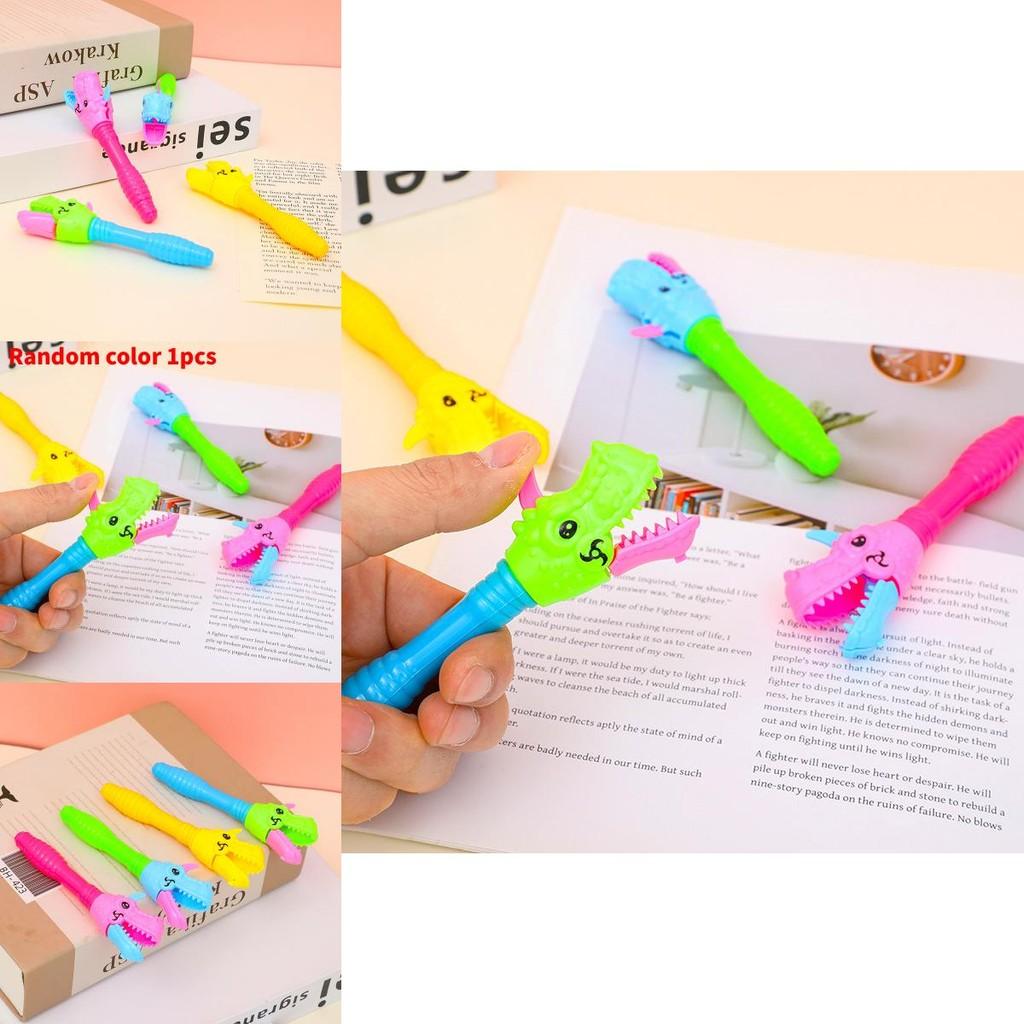 Creative Dinosaur Bite Hand Toy With Plastic Play Set For Childrens Pretend Play Gift