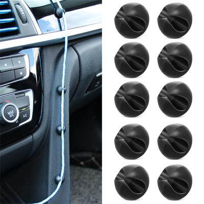 10 stücke Auto Dashboard Telefon Ladegerät Kabel Manager Haken Kopfhörer Linie Organizer Verschluss Klemme Halter Auto Innen Zubehör