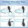 Rose Lock Vibrating Ring for Men, 8-Mode Magnetic Rechargeable Wearable Adult Toy
