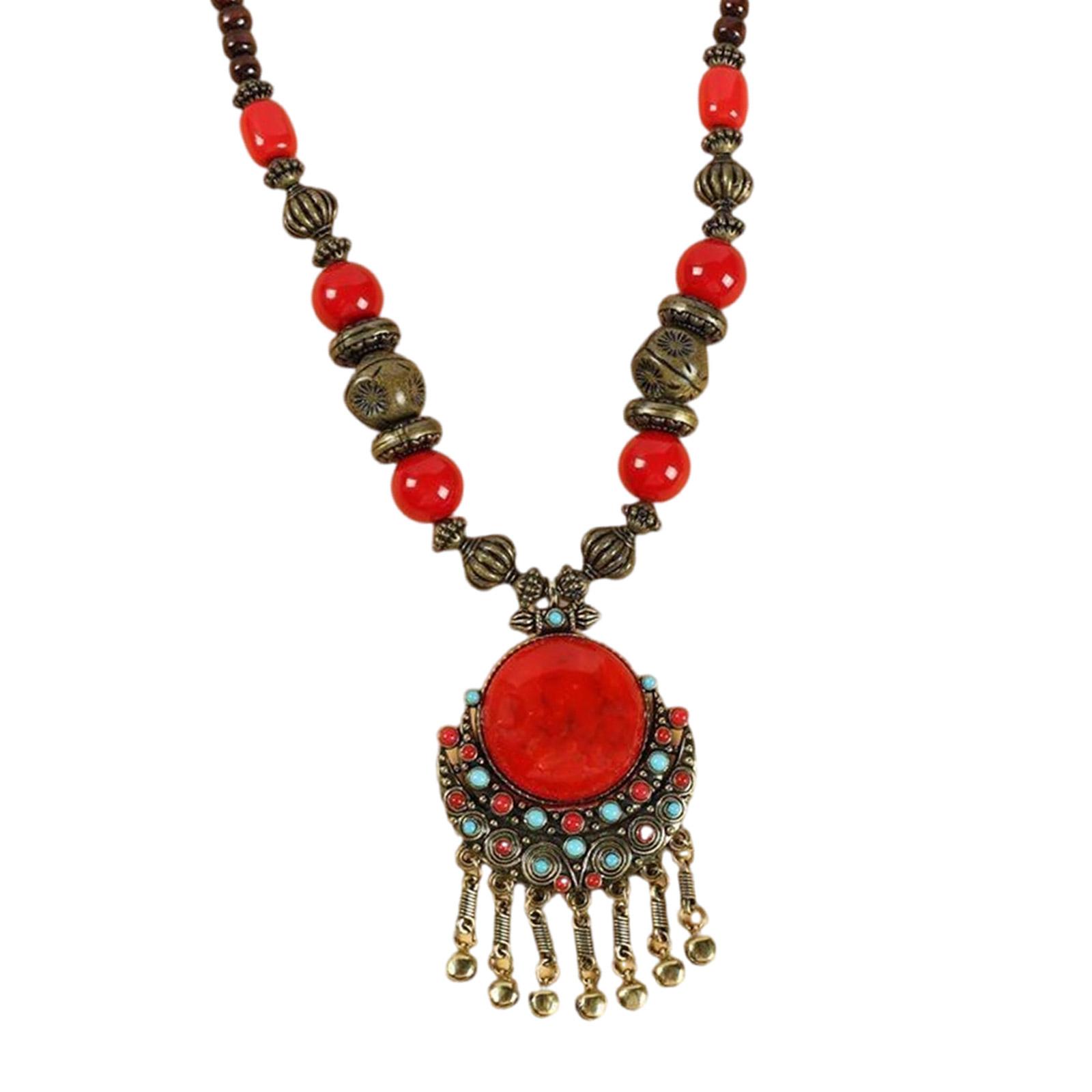 

Vintage Styles Sweater Necklace Fashionable Women Headpiece Beaded Hairpiece for Special Event T4