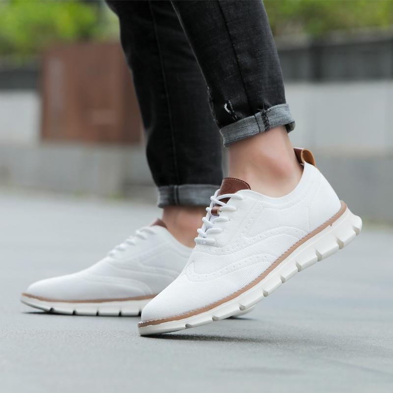 New Men 'S Mesh Casual Shoes Fashion Lightweight Slip On Breathable Shoes Summer Outdoor Sports Fitness Sneakers Big Size