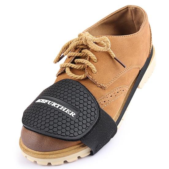 Motorrad Schalthebel Pad Boot Abdeckung Schwarz Gummi Schutz Kupplung Schuh Pads für Männer