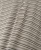 ANOTHER OFFICE Brief Stripe Rugby T (Light Khaki)