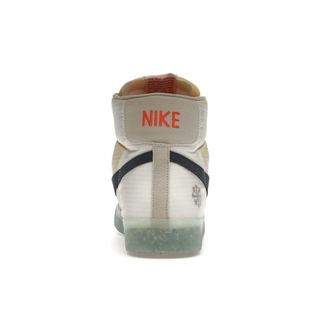 Nike Blazer Mid '77 Move To Zero Men's Cream Navy Orange DH4505-200