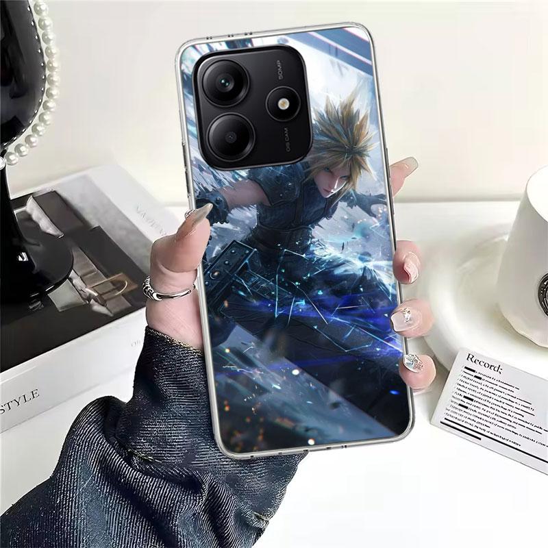 Final Fantasy FF VII Soft Phone Case For Xiaomi Redmi Note 15 14 14S 13 12 Pro Plus 12S 11 11S 11E 10 10S 11T 5G Fundas Coque Re