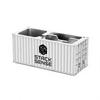 2026 ABS Plastic Shipping Container Model Custom Logo Luxury Business Gifts Exhibition Handing Pen Holders 1:30 Scale