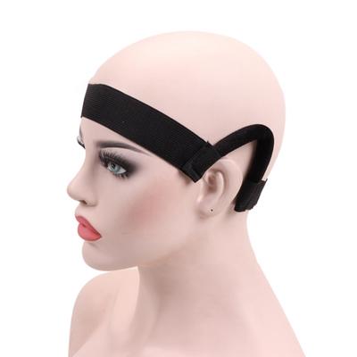 Yousheng 1/4 Stück Ohrfrei Elastisches Perückenband Lace Front Perücken Null Ohrendruck Schmelzkantenband Einziehbar Verstellbares Stirnband