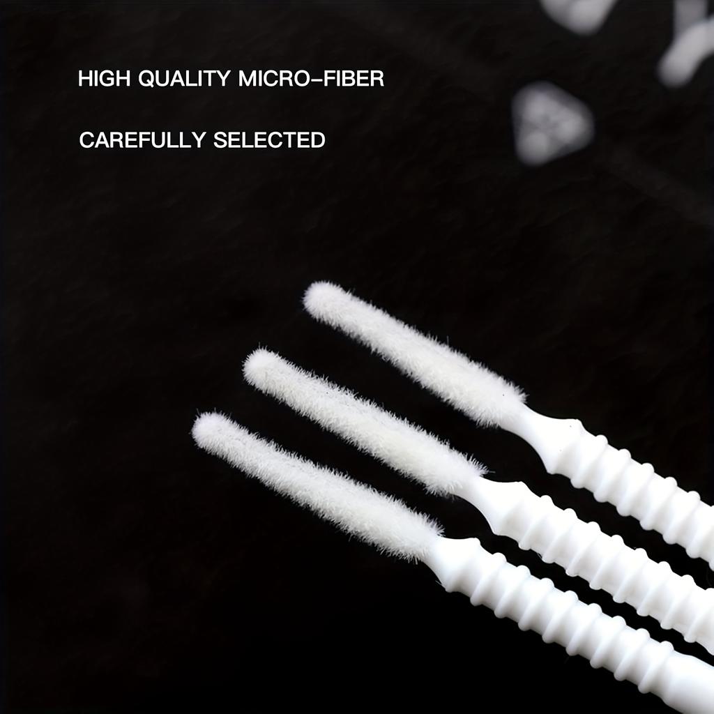 111PC  for Eyelash Extension Tools Disposable MicroBrush Eyelashes Extension Individual Lash Removing Swab Micro Brush