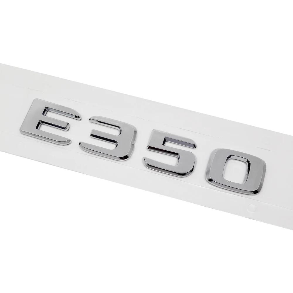 ABS Plastic E350 E350L E500 Trunk Rear Logo Badge Emblem Sticker For Mercedes Benz E Class W207 W210 W211 W212 W213 AS1