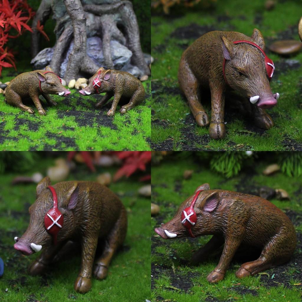 Resin Landscape Micro Gift Pirate Boar For Festive Event Animal Decorations
