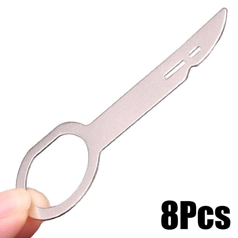 Car Radio Stereo Key 4/8Pcs Removal Tool Useful Radio Stereo Release Removal Install Tool Car Removal Repair Accessories