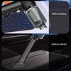 Cordless Handheld Vacuum Cleaner with Powerful Motor Strong Suction Low Noise Multifunctional Use Air Blower