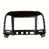 9inch Car  Fascia for HYUNDAI SANTAFE 2006-2012 LHD Dash Mount Trim Kit Double Din  GPS   Panel Frame Bezel
