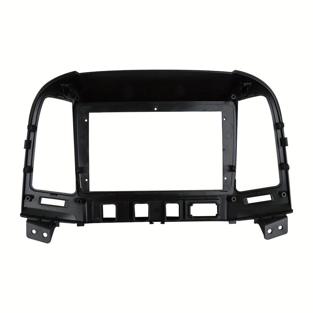 9inch Car Fascia for HYUNDAI SANTAFE 2006-2012 LHD Dash Mount Trim Kit Double Din GPS Panel Frame Bezel