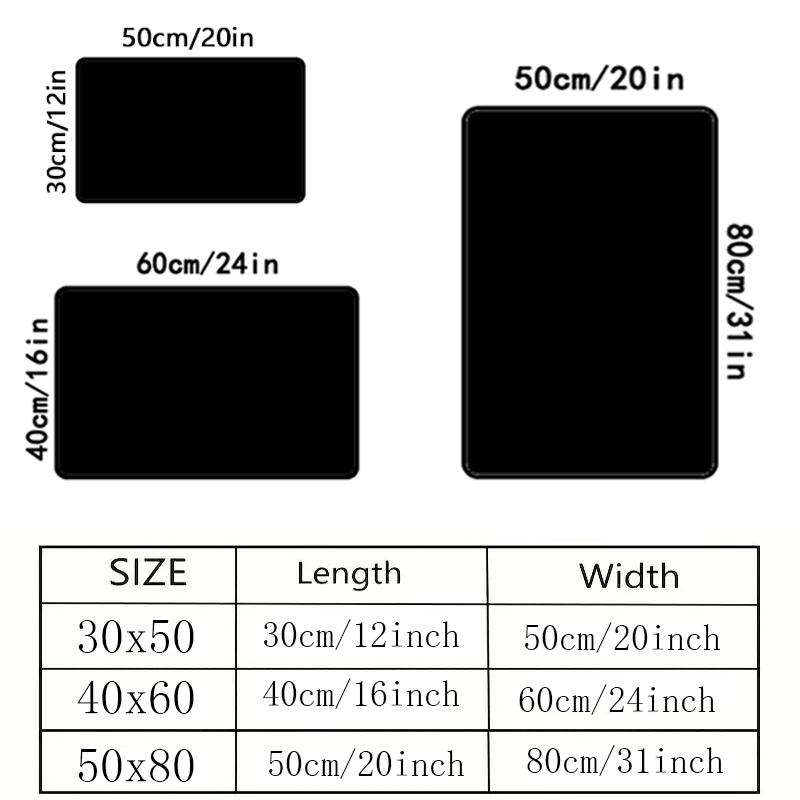 Halloween Pumpkin & Leaf Doormat Non-Slip Machine Washable Polyester Rug For Indoor/Outdoor Carpet For Living Room Bathroom