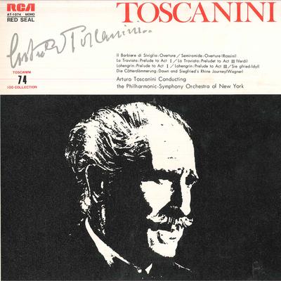 LP Record ARTURO TOSCANINI  Rossini Verdi Wagner Masterpiece AT1074 RCA Japan Classical Used