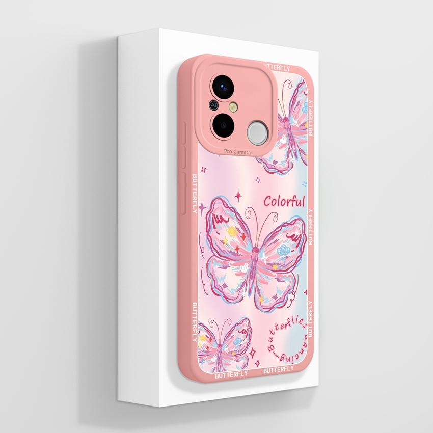 For Redmi 12C 13C 14C 10C 13R 14R 11A 15A Cute Cartoon Cat Phone Cover Liquid Silicone High Quality Anti Slip Durable Protective Case For Redmi Casing