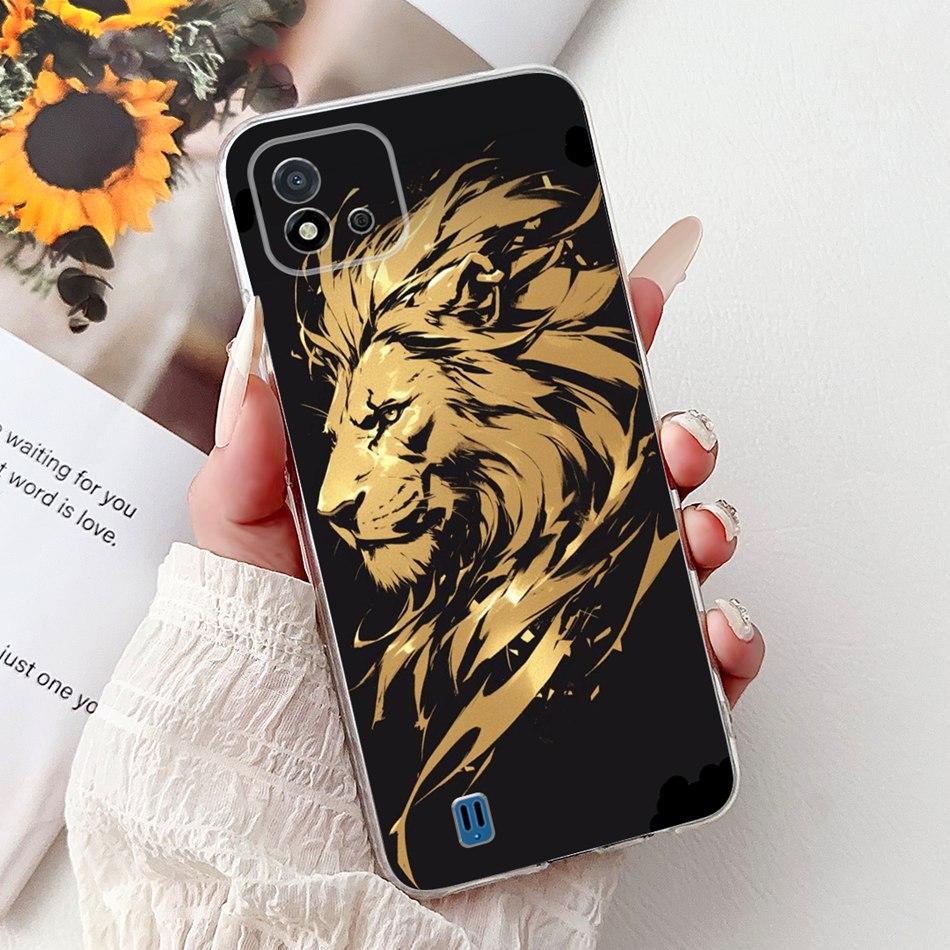 For Realme C11 (2021) RMX3231 Fashion Cool Pattern Phone Case For Realme C11 2021 Soft Silicone TPU Cases