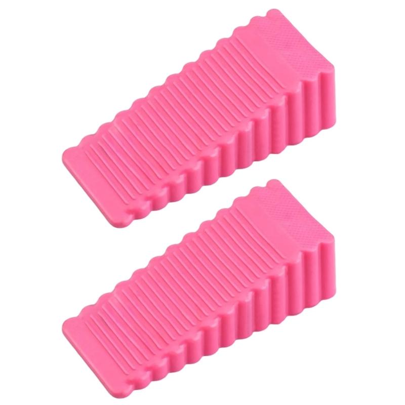 2Pcs Door Stops Rubber Door Stoppers Rubber Anti Collision Safety Door Stoppers Door Joints For Household Hardware Tool