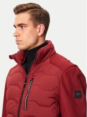 Mid-season Jacket Tom Tailor Hybrid Jacket with Stand-up Collar (1041308) Burgundy Dark Red
