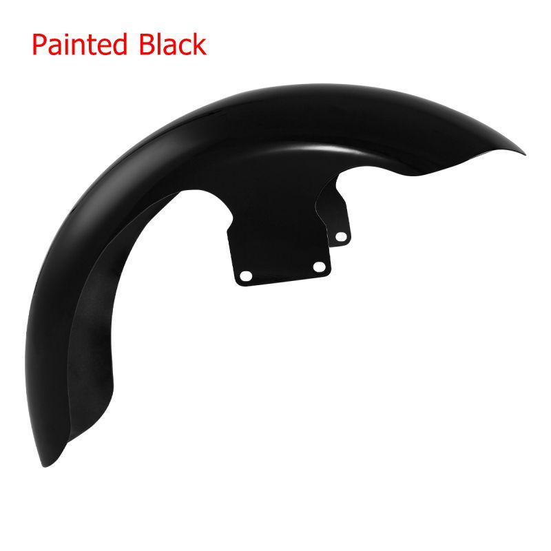 Motorcycle 21" 26" Wheel Wrap Front Fender For Harley Touring Street Glide Road King Electra Glide Baggers