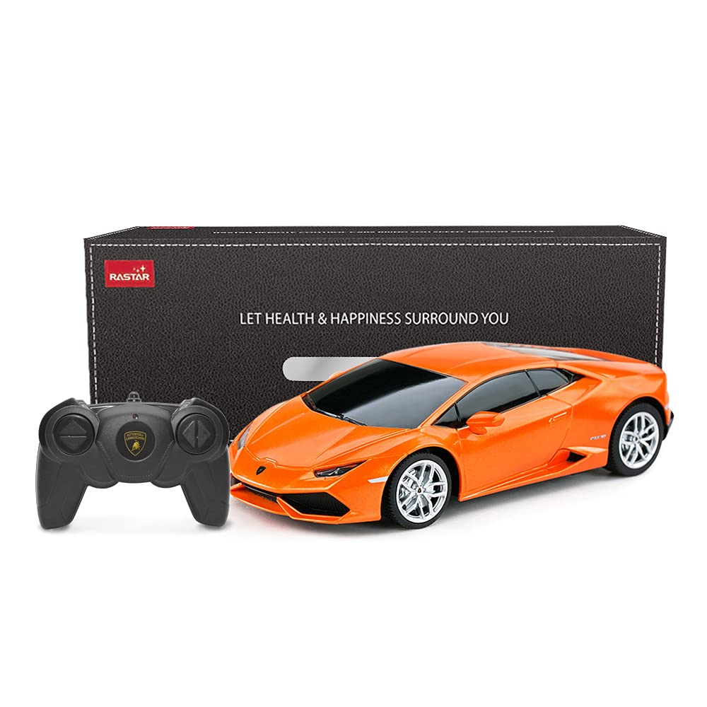 RASTAR 1:24 2.4GHz Lamborghini Huracan LP610-4 RC Model Car, Orange