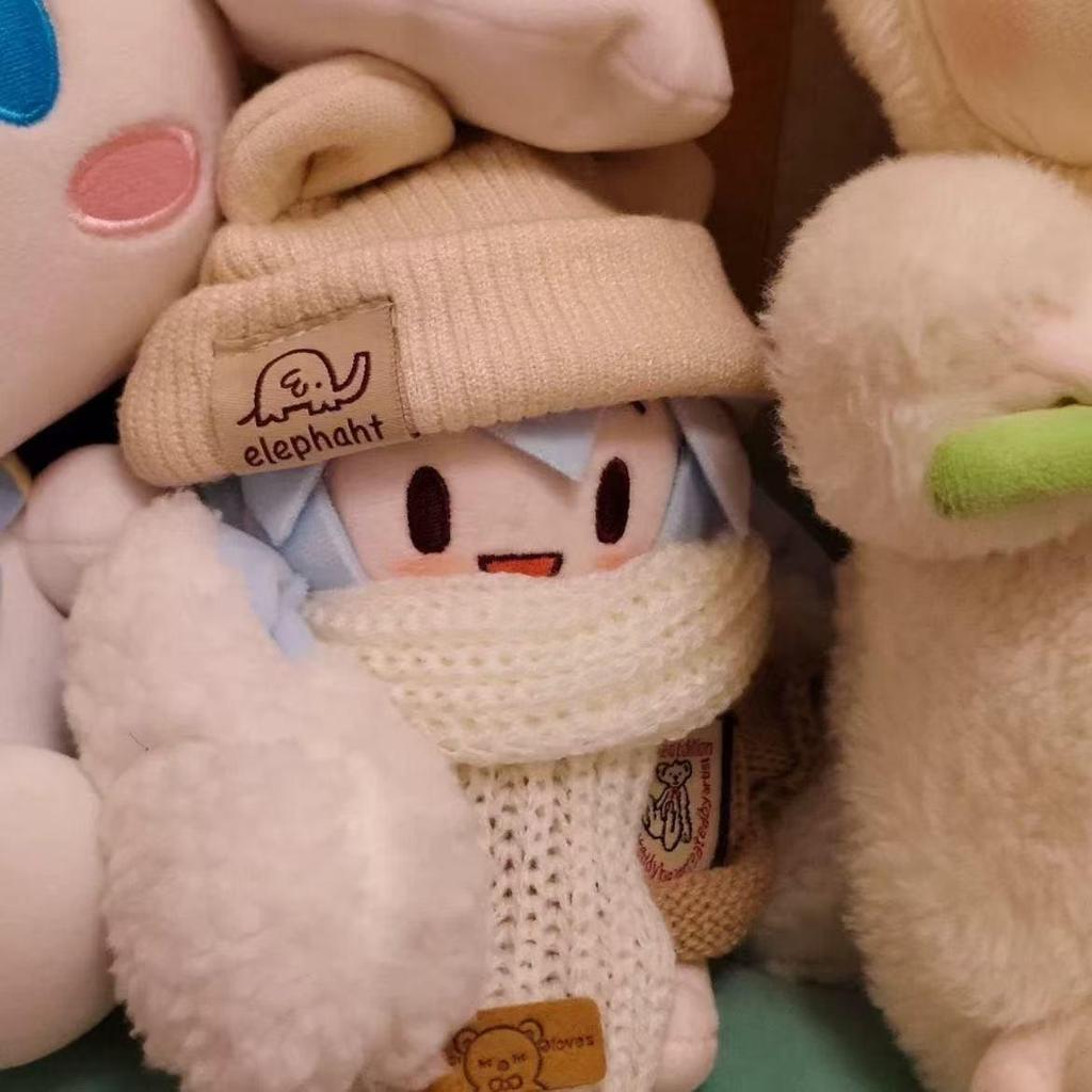 15cm Yukineko Cotton Plush Doll - Replaceable Outfit, Cute Birthday Gift