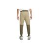 Nike Sportsklær Tech Fleece Color Block Snøring Casual Joggebukser Herre underdeler Oliven FB8003-276
