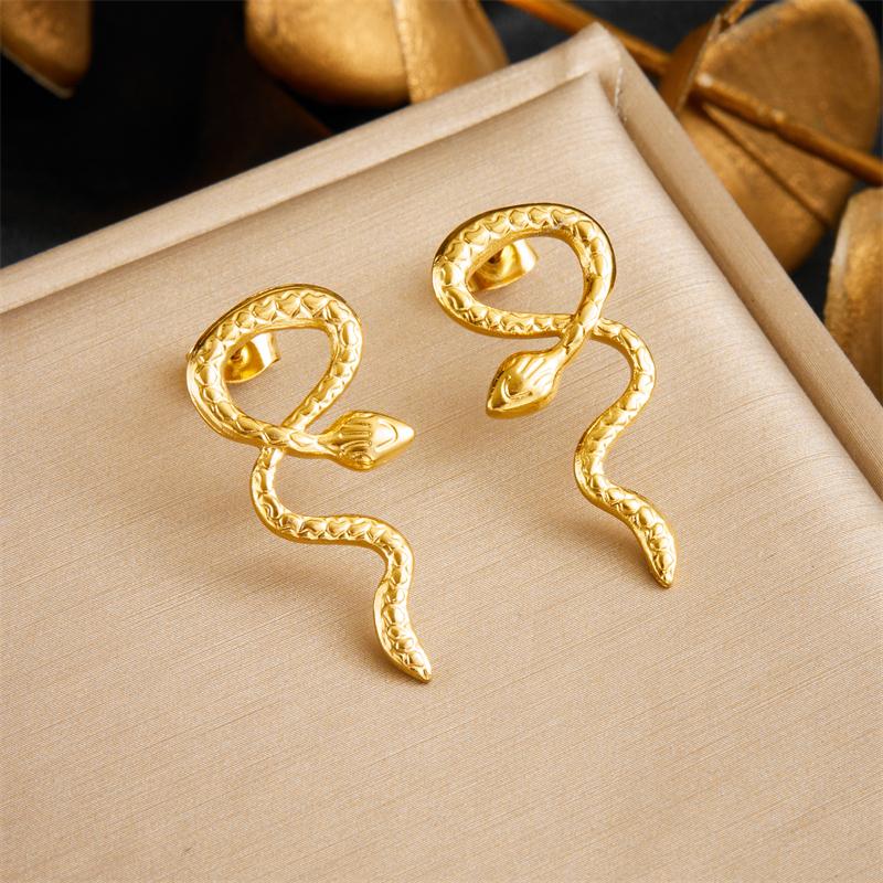 DIEYURO 316L Stainless Steel Love Pearl Round Square Fan Shaped Irregular Design Earrings Women New Trend Ear Jewelry Gift Party