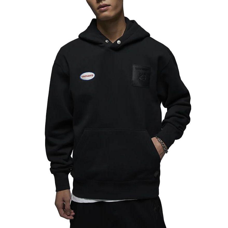 Jordan Sweatshirts Men's Black Hooded Moderate Regular DX0597-010
