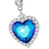 Charms Para Pandora Corazón del Océano Colgante Charms Plata 925