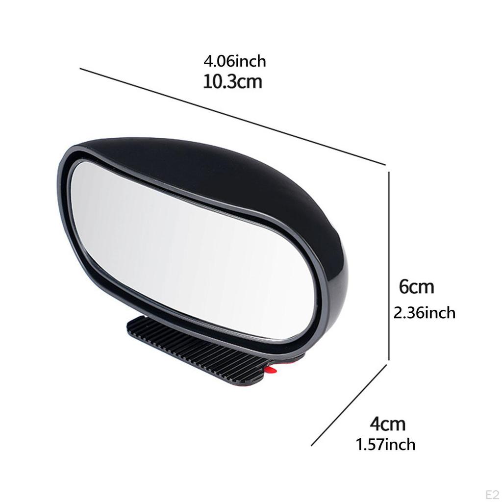 Specchietto Retrovisore per Angolo Cieco Auto Rotante a 360° Accessori Auto Universali Ampio Angolo Ausiliario per la Retromarcia