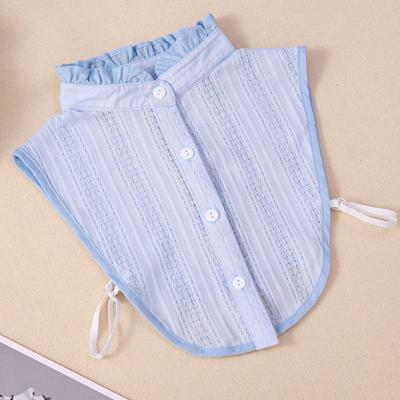 Damen Klassische Abnehmbare Reversbluse Falscher Kragen Hemd Falscher Kragen Bekleidungszubehör