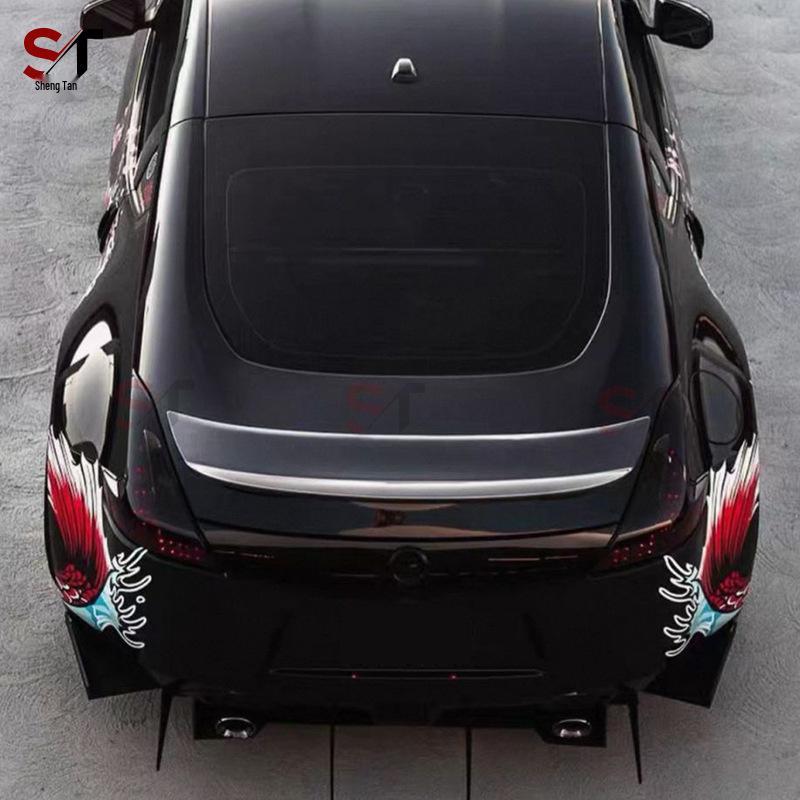 Nissan 370Z AJT Style Carbon Rear Spoiler Wing Diffuser