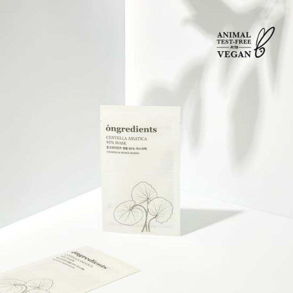 

Ongredients Centella Asiatica 95 Mask Pack 1 лист