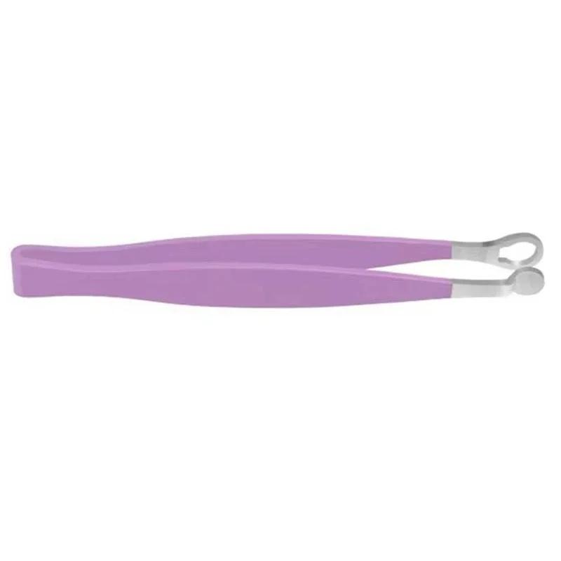1Pcs Nose Hair Trimming Tweezers Stainless Steel Eyebrow Nose Hair Cut Manicure Facial Trimming Makeup Scissors Trimmer