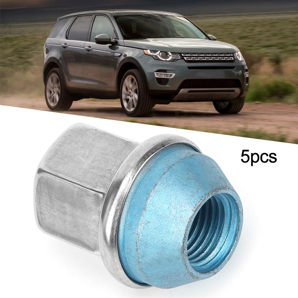 5Pcs Wheel Nuts Set Fit for Land Rover Discovery Sport LR2 Range Rover Evoque Velar LR001381