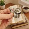 DIY Origami Cat Creative Paper Folding Animal Craft Decorative Ornament Cute Handmade Artwork Home Desk Shelf Kids Room Party