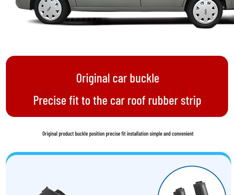 Chery A5 Roof Rack PVC Rubber Sealing Strips